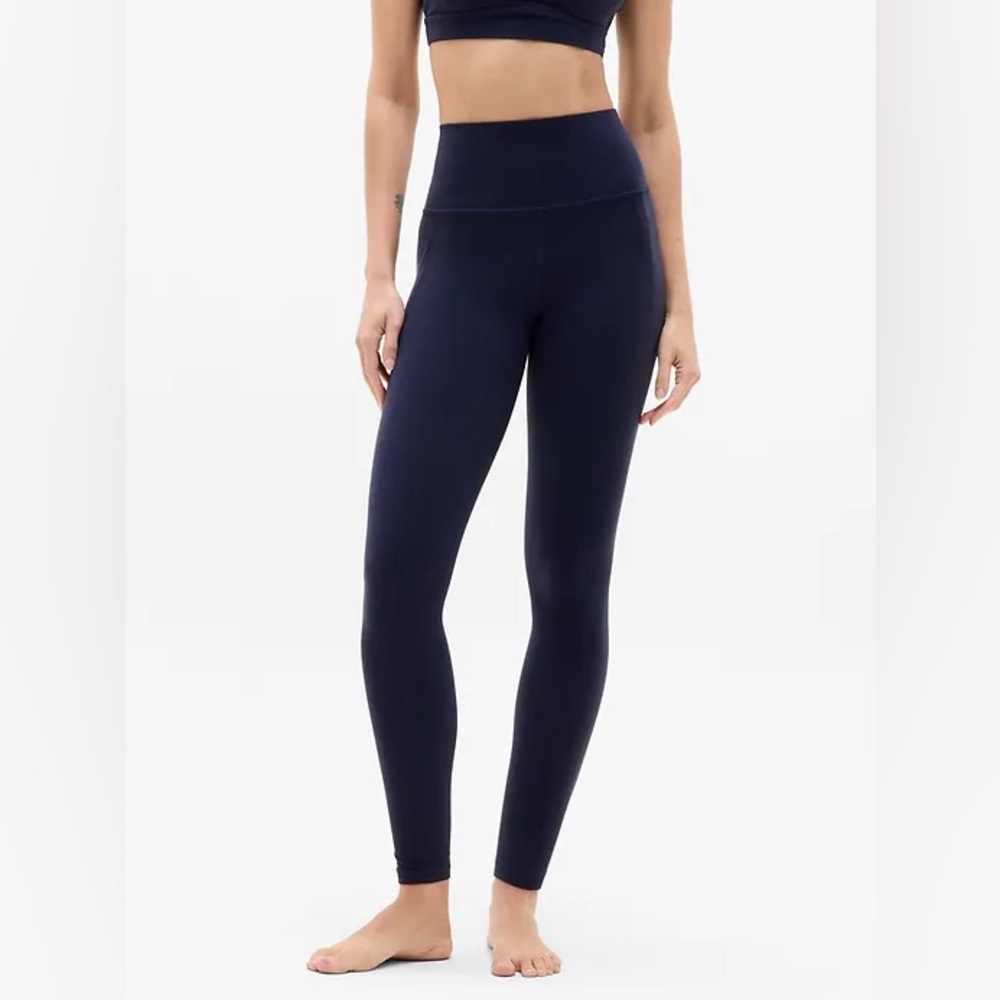 Beyond yoga navy blue super soft Athletic leggings